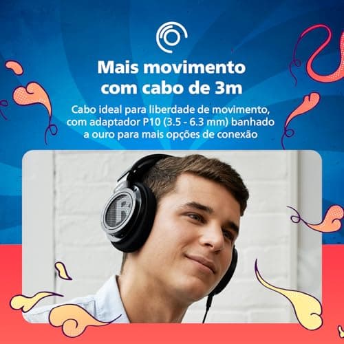 Philips SHP9500 Open-Back Headphones image