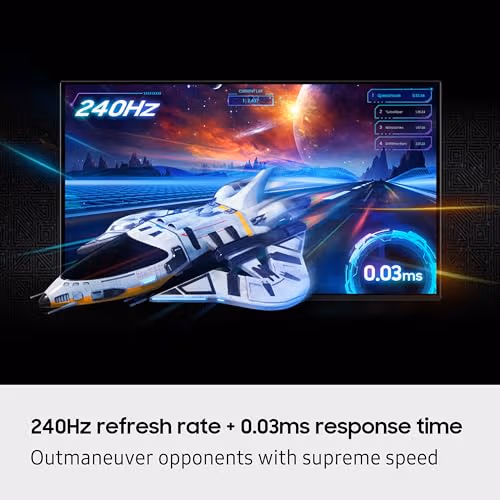 Samsung Odyssey OLED G8 G81SF 27" 4K 240Hz QD-OLED Monitor image