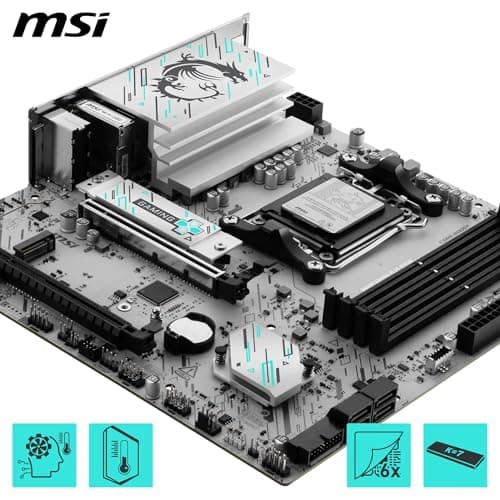 MSI B840M GAMING PLUS WIFI6E AM5 DDR5 Micro ATX image