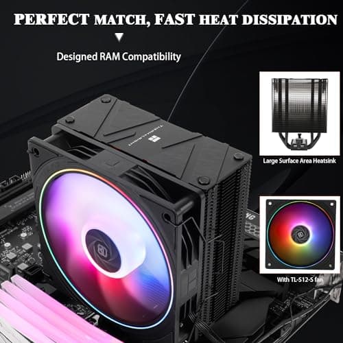 Thermalright Assassin Spirit 120 EVO Air 156mm 68.9 CFM Black image