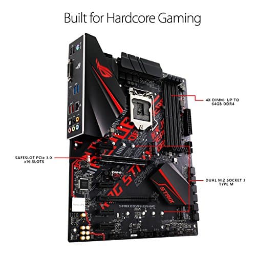 Asus B360 ROG STRIX B360-H GAMING DDR4 ATX image