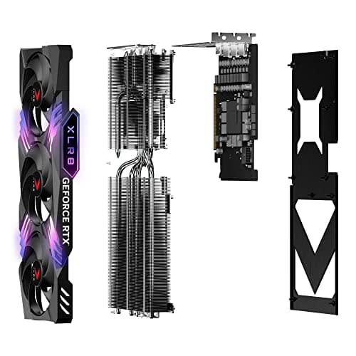 PNY XLR8 Gaming VERTO EPIC-X RGB OC GeForce RTX 4070 Ti 12GB GDDR6X Black image