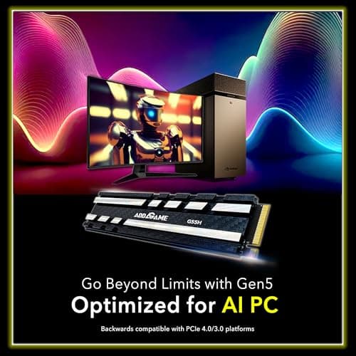 Addlink G55H 2TB SSD M.2 PCIe 5.0 NVMe image