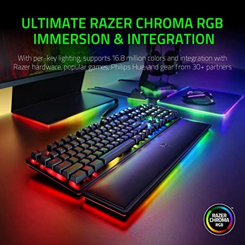 Razer Huntsman Elite Optical-Mechanical RGB Wired Gaming Keyboard image