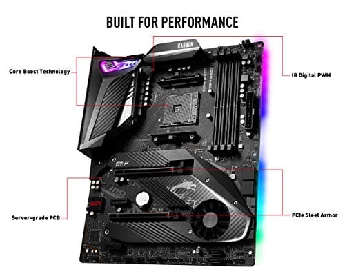 MSI MPG X570 GAMING PRO CARBON WIFI image