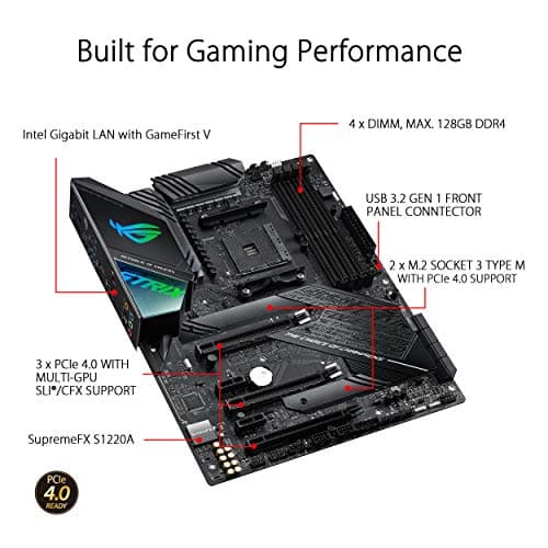 Asus X570 ROG Strix X570-F Gaming AM4 DDR4 ATX image