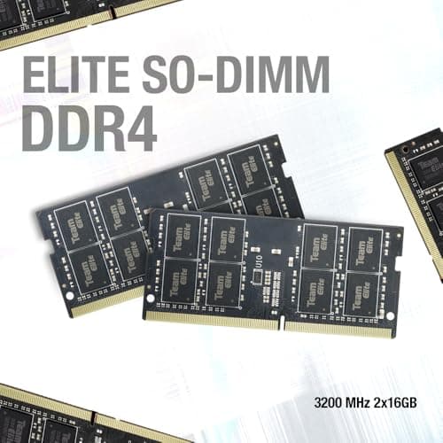 TEAMGROUP Elite Black SODIMM DDR4-3200 CL22 8GB (1x8GB) image