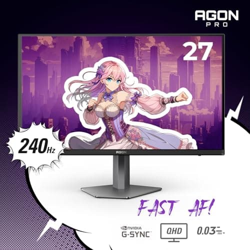AOC Agon PRO AG276QZD2 26.7" 1440p 240Hz QD-OLED Monitor image