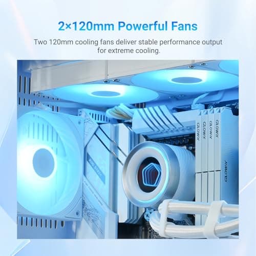 ID-COOLING FX240 INF Water 240mm White image