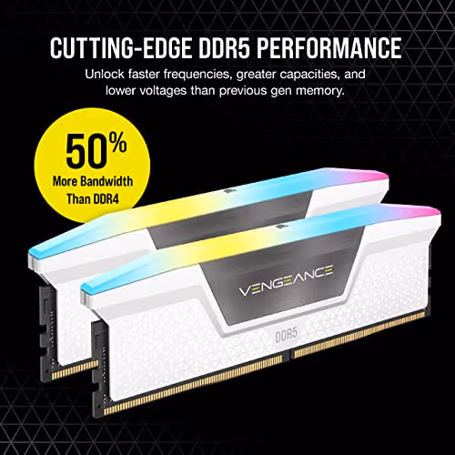 Corsair Vengeance RGB DDR5-5600 CL40 32GB (2x16GB) image