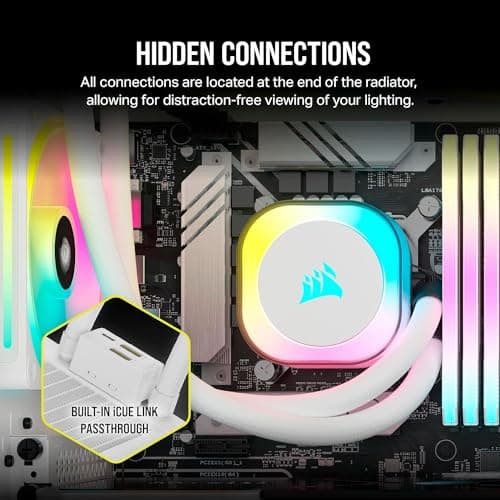 Corsair iCUE LINK H100i Water 240mm RGB White image