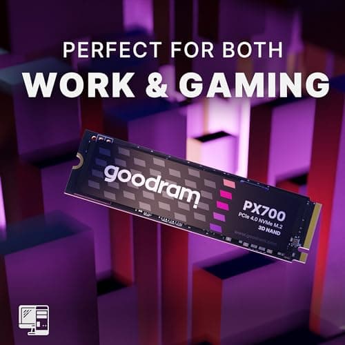 GOODRAM PX700 1.024 TB SSD M.2-2280 PCIe 4.0 X4 NVMe image