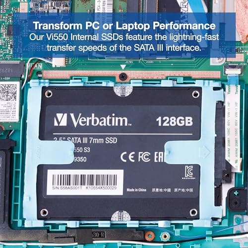 Verbatim Vi550 128GB SSD 2.5" SATA image