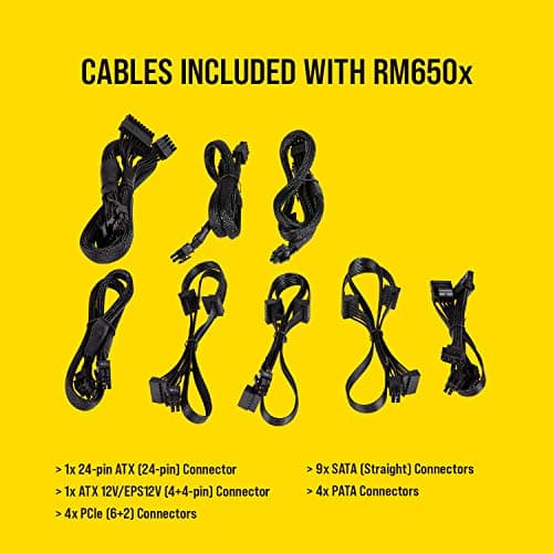 Corsair RM650x 650W 80+ Gold Fully Modular image