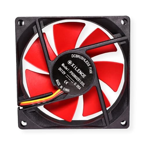 Xilence XPF80.R 80mm Red / Black 18.61 CFM image