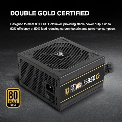 GAMDIAS HELIOS P2-850G 850W Non-Modular 80+ Gold Certified ATX image