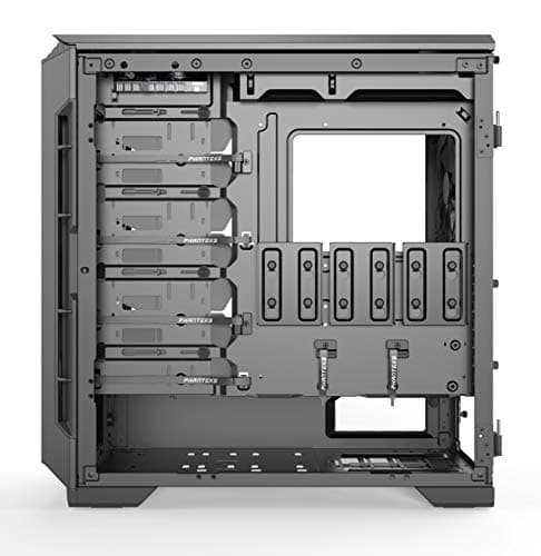 Phanteks Eclipse P600S ATX Mid Tower Black with Tinted Tempered Glass Side Panel and USB 3.2 Gen 2 Type-C, USB 3.2 Gen 1 Type-A Front Panel image