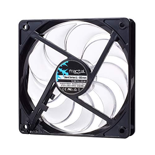 Fractal Design Silent LL 120mm Black Red 41.8 CFM image