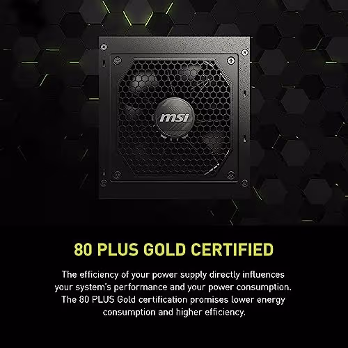 MSI MAG A850GL PCIE5 850W Fully Modular 80+ Gold Certified image