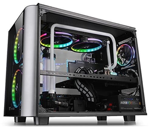 Thermaltake Level 20 XT ATX Desktop Black / Silver Tempered Glass Side Panel, USB 3.2 Gen 2 Type-C, USB 3.2 Gen 1 Type-A, USB 2.0 Type-A image