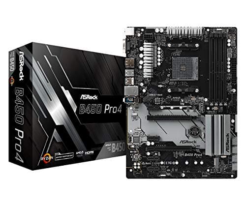 ASRock B450 Pro4 R2.0 AM4 DDR4 ATX image