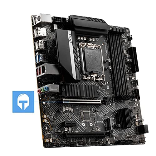 MSI B660 PRO B660M-A LGA1700 DDR4 Micro ATX image