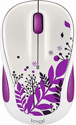 Logitech M325 Purple Peace Wireless Optical Mouse image