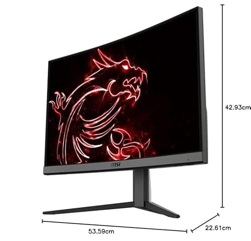 MSI Optix G24C4 23.6" 1080p 144Hz VA Curved Monitor image