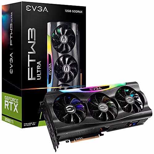 EVGA FTW3 ULTRA GAMING LE iCX3 GeForce RTX 3080 Ti 12GB GDDR6X Black image