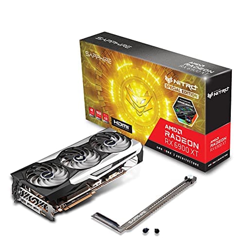 Sapphire NITRO+ SE Radeon RX 6900 XT 16GB GDDR6 Black / White image
