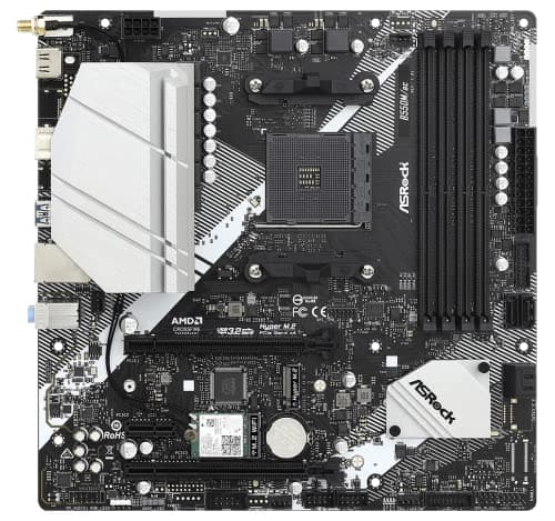 ASRock B550 B550M-C AM4 DDR4 Micro ATX image