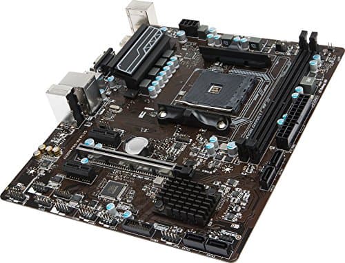 MSI ProSeries AMD Ryzen A320 DDR4 VR Ready HDMI USB 3 micro-ATX Motherboard (A320M PRO-VH PLUS) image