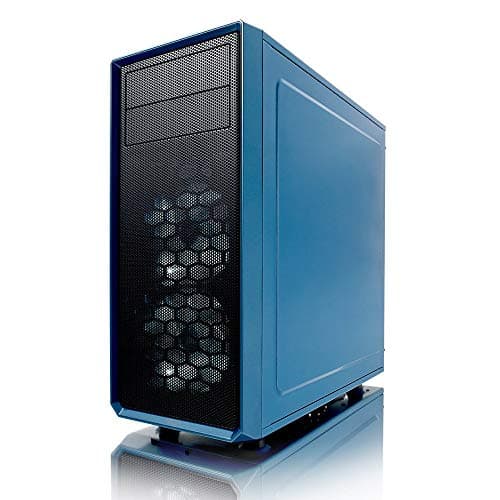 Fractal Design Focus G ATX Mid Tower Black / Blue Acrylic Side Panel image