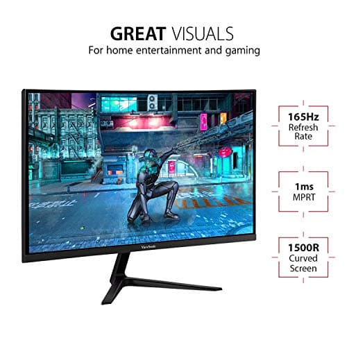 ViewSonic VX2718-2KPC-MHD 27" 1440p 165Hz VA Curved Monitor image