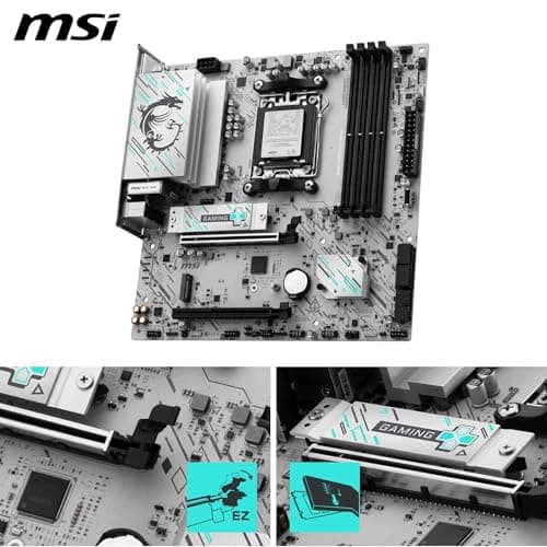 MSI B840M GAMING PLUS WIFI6E AM5 DDR5 Micro ATX image