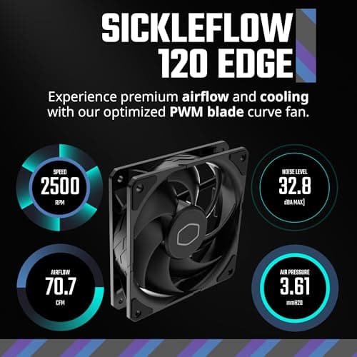 Cooler Master Hyper 212 Black Edition Air 159mm 42 CFM Black image