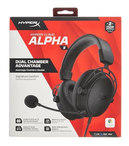 HP HyperX Cloud Alpha S 7.1 Channel Closed Gaming Headset image