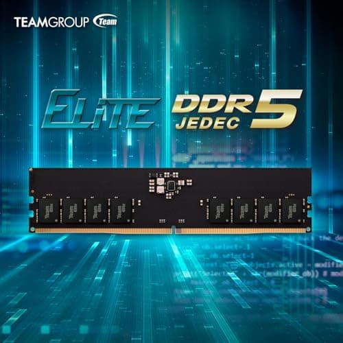 TEAMGROUP Elite Black DDR5-6000 CL48 16GB (1x16GB) image