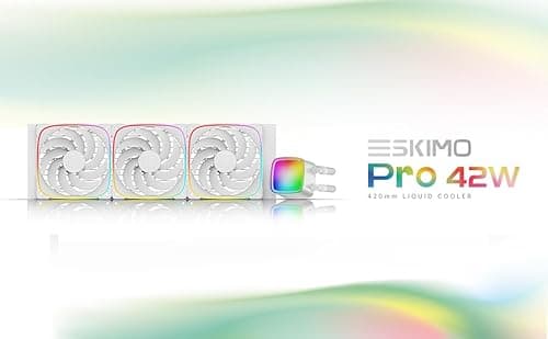 Geometric Future Eskimo Pro Water 420mm 91.15 CFM White image