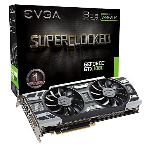 EVGA GeForce GTX 1080 SC GAMING ACX 3.0 8GB GDDR5X Black / Silver image