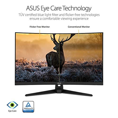 Asus TUF Gaming VG328H1B 31.5" 1080p 165Hz VA Curved Monitor image
