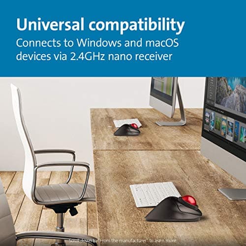 Kensington Orbit Fusion Wired/Wired/Wireless Laser Mouse image