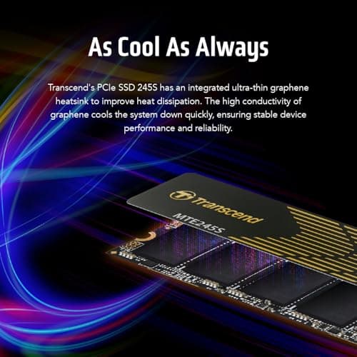 Transcend MTE245S 2TB SSD M.2-2280 PCIe 4.0 X4 NVMe image