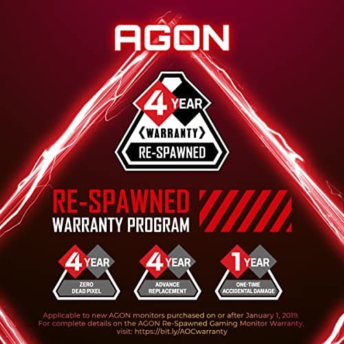 AOC Agon AG493UCX 49" 5120x1440 120Hz VA Curved Monitor image