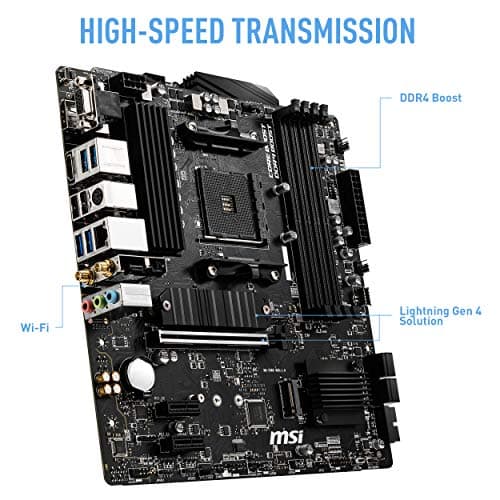 MSI B550M PRO-VDH WIFI AM4 DDR4 Micro ATX image