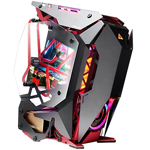 Antec TORQUE ATX Mid Tower Black / Red Tempered Glass Side Panel, USB 3.2 Gen 2 Type-C USB 3.2 Gen 1 Type-A image