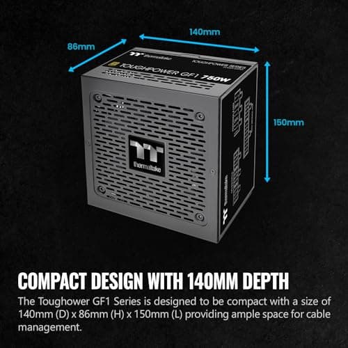 Thermaltake Toughpower GF1 (2024) 750W Fully Modular 80+ Gold Certified image
