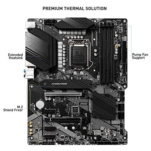 MSI Z490-A PRO ATX Motherboard image