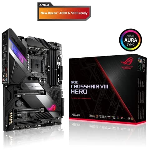 Asus X570 ROG Crosshair VIII Hero DDR4 ATX image