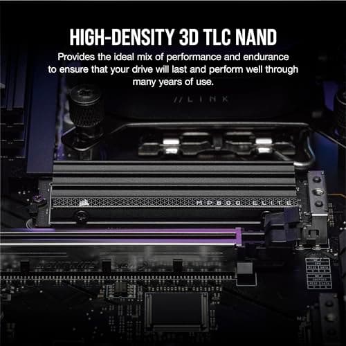 Corsair MP600 ELITE w/Heatsink 1TB SSD M.2-2280 PCIe 4.0 NVMe image